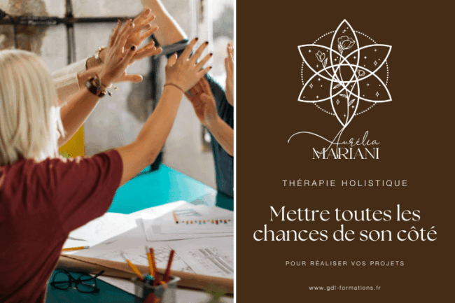 THÉRAPIE HOLISTIQUE - mettre toutes les chances de son côté pour y arriver